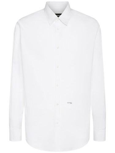 Chemise En Coton Stretch Relax Dan - DSQUARED2 - Modalova