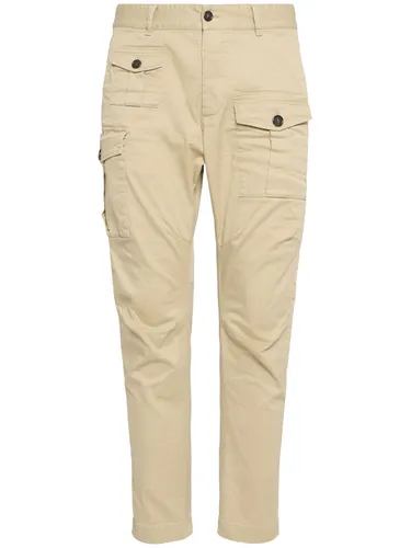 Pantalon Cargo En Coton Stretch Sexy - DSQUARED2 - Modalova