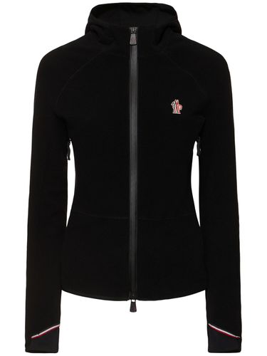 Sweat-shirt Zippé En Matière Technique - MONCLER GRENOBLE - Modalova