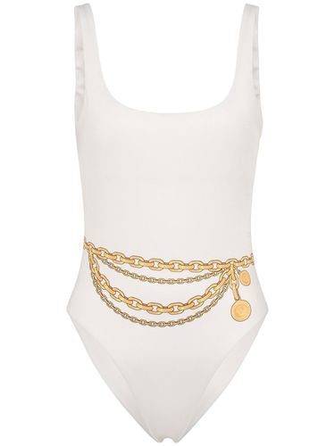 Maillot De Bain Une Pièce Imprimé Foulard - VERSACE - Modalova