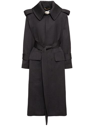 Trench-coat En Laine - VICTORIA BECKHAM - Modalova