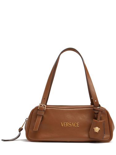 Sac Porté Épaule En Cuir Tag - VERSACE - Modalova