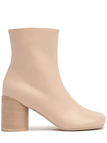 Bottines En Cuir Nappa 70 Mm - MM6 MAISON MARGIELA - Modalova