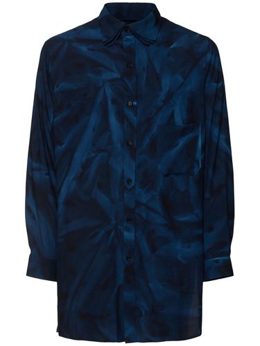 Chemise En Viscose À Col Triple A-placket - YOHJI YAMAMOTO - Modalova