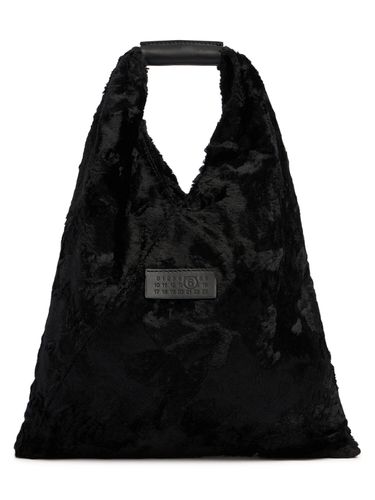 Petit Sac À Main En Peluche Japanese - MM6 MAISON MARGIELA - Modalova