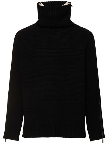 Pull En Maille De Laine Et Cachemire À Col Roulé - HELMUT LANG - Modalova