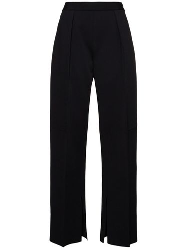 Pantalon Ample En Maille De Viscose Mélangée - JIL SANDER - Modalova