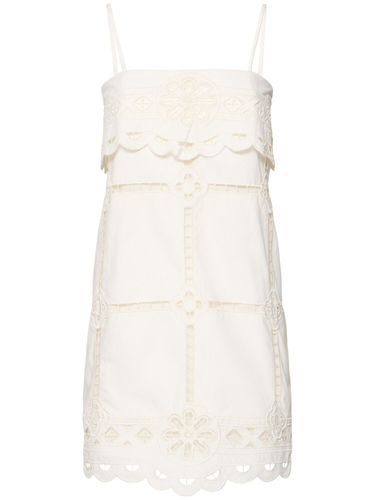 Robe Courte En Dentelle De Coton Parvedy - ISABEL MARANT - Modalova