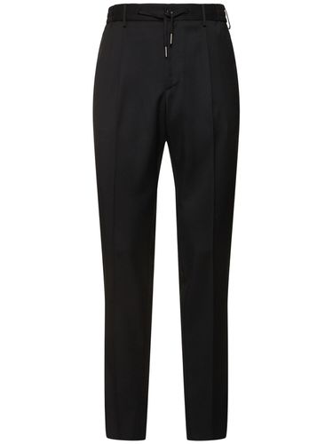 Pantalon De Jogging En Laine Super 110’s - TAGLIATORE - Modalova