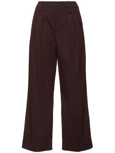 Pantalon Ample En Laine Mélangée Enclothe Washi - ISSEY MIYAKE - Modalova