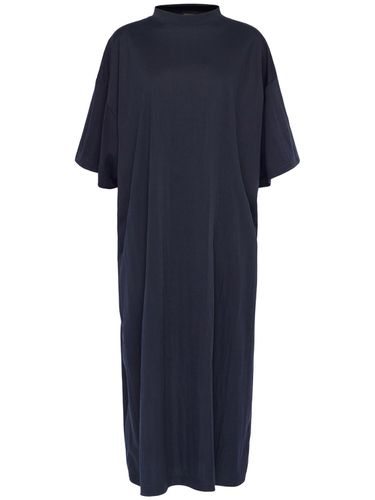 Robe T-shirt En Cupro Mélangé - BALENCIAGA - Modalova