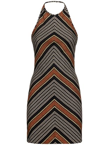 Robe Courte En Lurex À Encolure Licou - MISSONI - Modalova