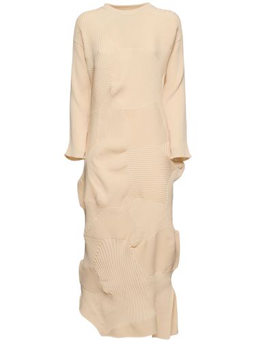 Robe Midi Plissée À Manches Longues Kone Kone - ISSEY MIYAKE - Modalova