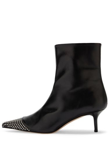 Bottes En Cuir Nappa Clouté Roe 55 Mm - AEYDE - Modalova