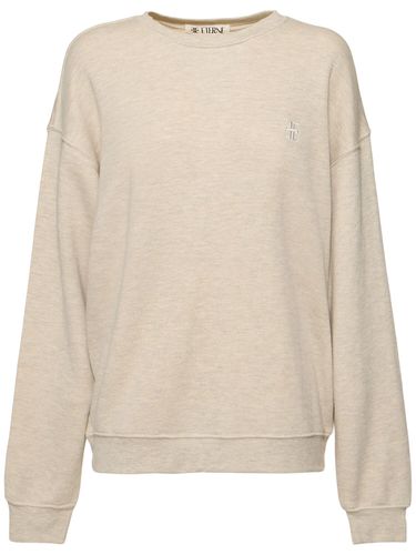 Sweat-shirt Oversize En Coton Et Viscose - ÉTERNE - Modalova