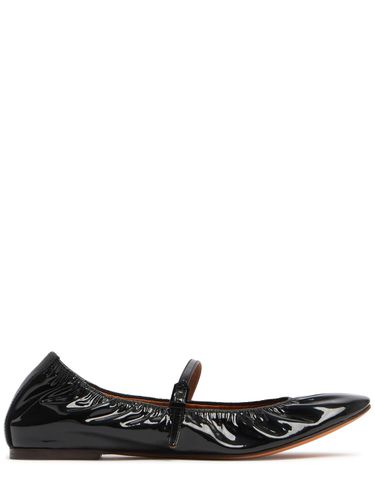 Chaussures Mary Jane En Cuir Brillant 10 Mm - LANVIN - Modalova