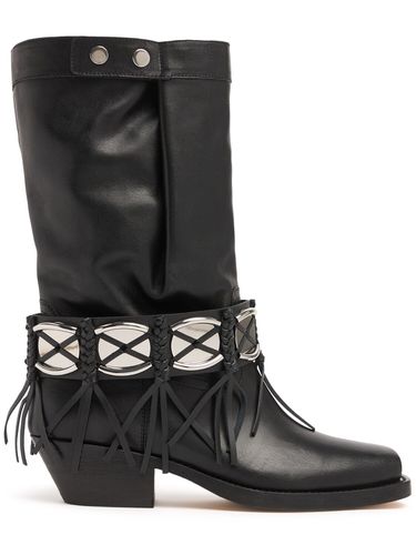 Bottes En Cuir Ademe 40 Mm - ISABEL MARANT - Modalova