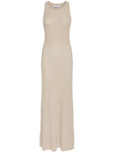 Robe Longue En Coton Et Lin Uccio - MAX MARA - Modalova