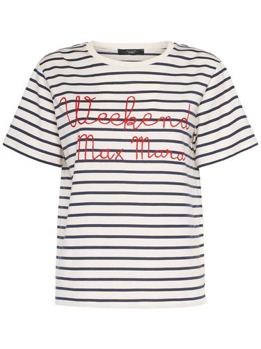 T-shirt En Jersey De Coton Brodé Olga - WEEKEND MAX MARA - Modalova