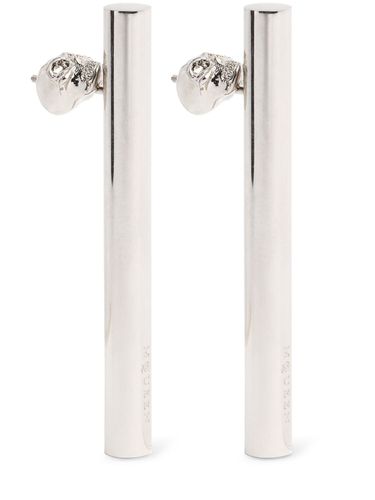 Boucles D’oreilles En Laiton T-bar - ALEXANDER MCQUEEN - Modalova