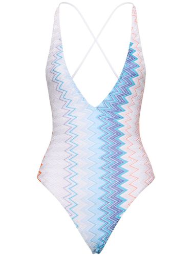 Maillot De Bain Une Pièce À Chevrons - MISSONI - Modalova