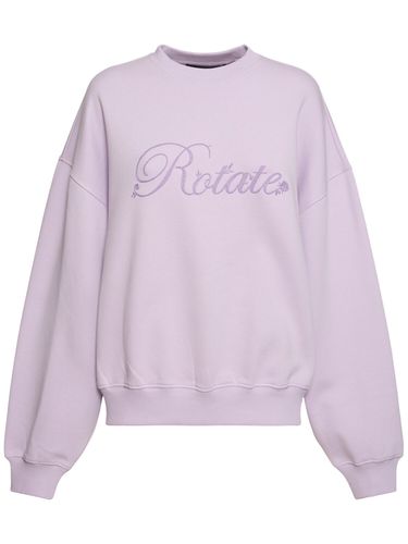 Sweat-shirt En Coton À Logo Sui - ROTATE - Modalova