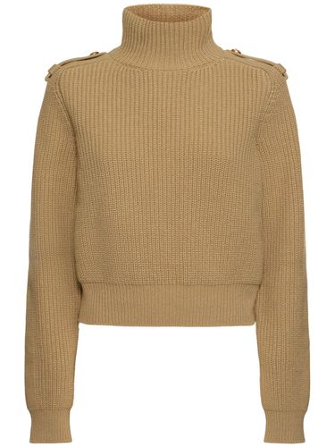 Pull-over En Maille De Laine Mélangée À Col Roulé - CHLOÉ - Modalova