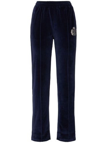 Pantalon En Velours Ny Crest - SPORTY & RICH - Modalova