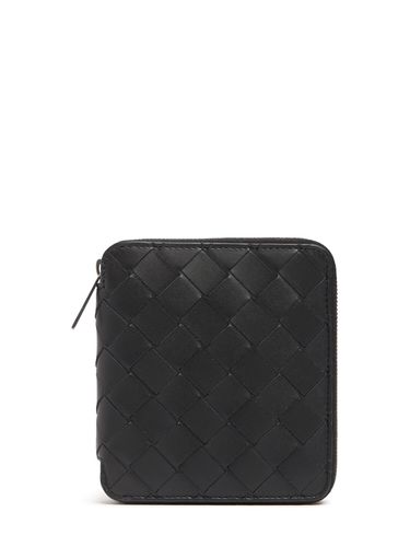 Portefeuille Compact Zippé En Cuir - BOTTEGA VENETA - Modalova