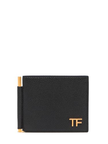 Portefeuille En Cuir Grainé Souple - TOM FORD - Modalova