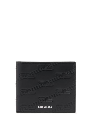 Portefeuille En Cuir Embossé Bb - BALENCIAGA - Modalova