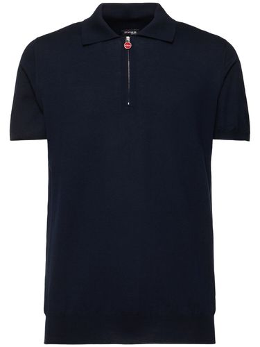 Polo Zippé En Coton - KITON - Modalova