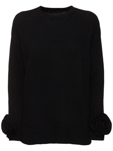 Pull-over En Maille De Laine - VALENTINO - Modalova