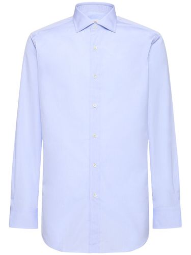 Chemise En Popeline De Coton - BRIONI - Modalova