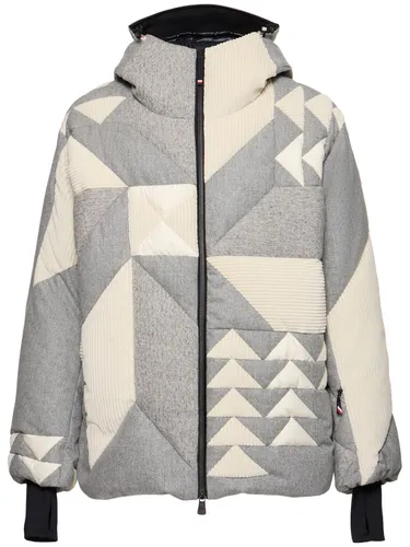 Doudoune En Laine Vierge Sedrun - MONCLER GRENOBLE - Modalova