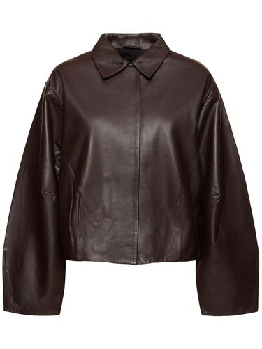 Veste En Cuir Cocoon - ST.AGNI - Modalova