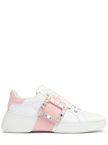 Sneakers En Cuir Viv Skate 40 Mm - ROGER VIVIER - Modalova