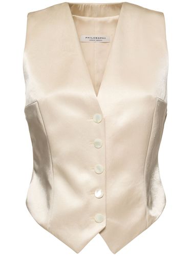 Gilet En Duchesse - PHILOSOPHY DI LORENZO SERAFINI - Modalova