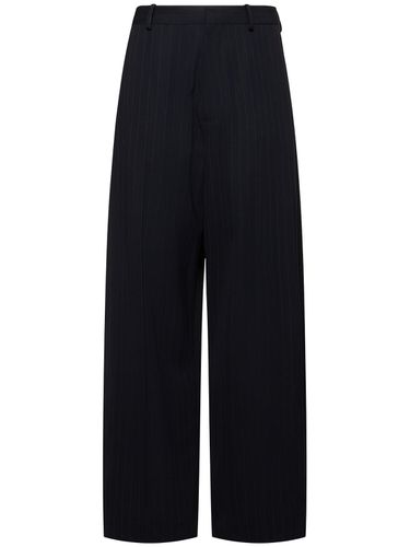 Pantalon À Fines Rayures Pasant Vis - ACNE STUDIOS - Modalova