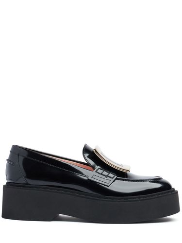 Mocassins En Cuir Verni Viv Rangers 45 Mm - ROGER VIVIER - Modalova