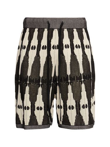 Short En Maille Jacquard Ritual - COMMAS - Modalova