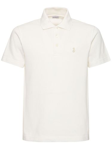 Polo Brodé B-shield - BURBERRY - Modalova