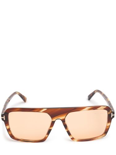 Lunettes De Soleil Carrées En Acétate Vincent - TOM FORD - Modalova