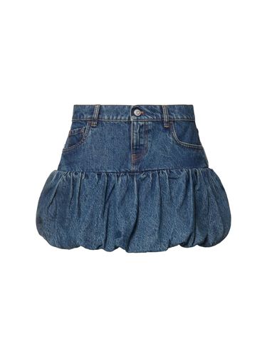 Jupe Courte Bouffante En Denim - COPERNI - Modalova