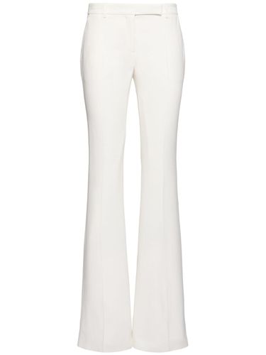 Pantalon Évasé En Crêpe - ALEXANDER MCQUEEN - Modalova