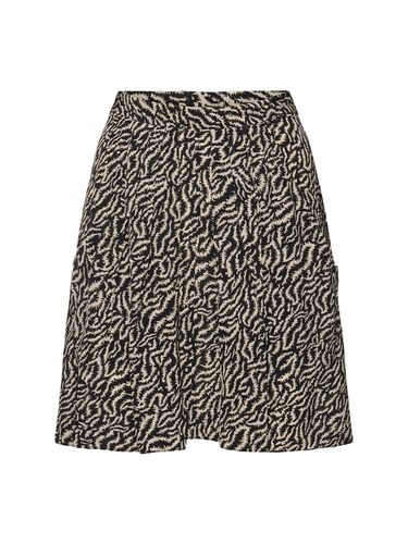 Violaine Printed Viscose Mini Skirt - MARANT ETOILE - Modalova