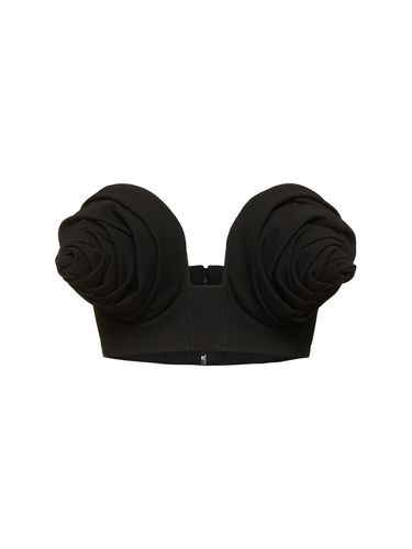 Brassière En Jersey Avec Bonnets Coniques - JEAN PAUL GAULTIER - Modalova