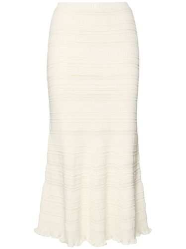 Jupe Midi En Maille De Coton - LANVIN - Modalova