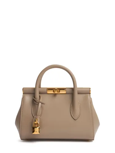 Sac À Main Mini En Cuir Marlene Day - DOLCE & GABBANA - Modalova