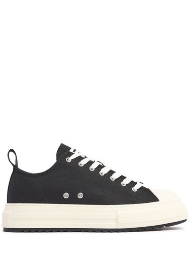 Sneakers Basses En Toile De Coton - DSQUARED2 - Modalova